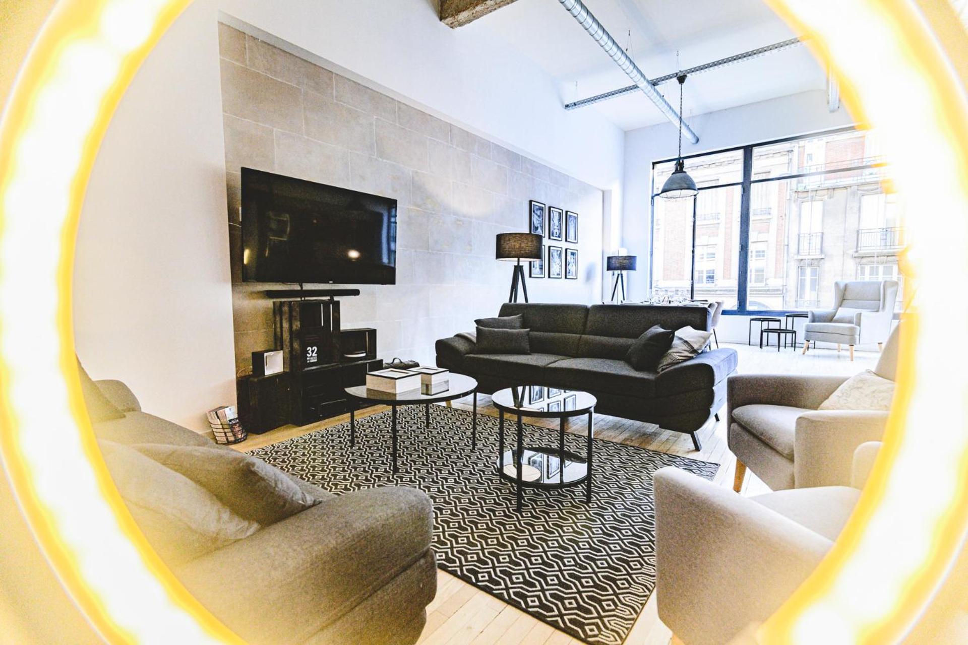 Appartamento Ikizen Prestige - Loft Du Cadran - Parking Prive Reims Esterno foto